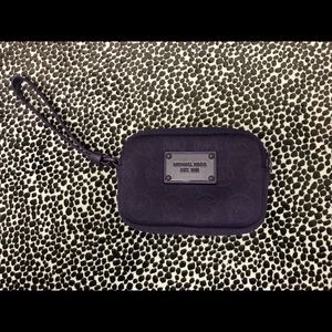 Purple Michael Kors MK Camera Bag